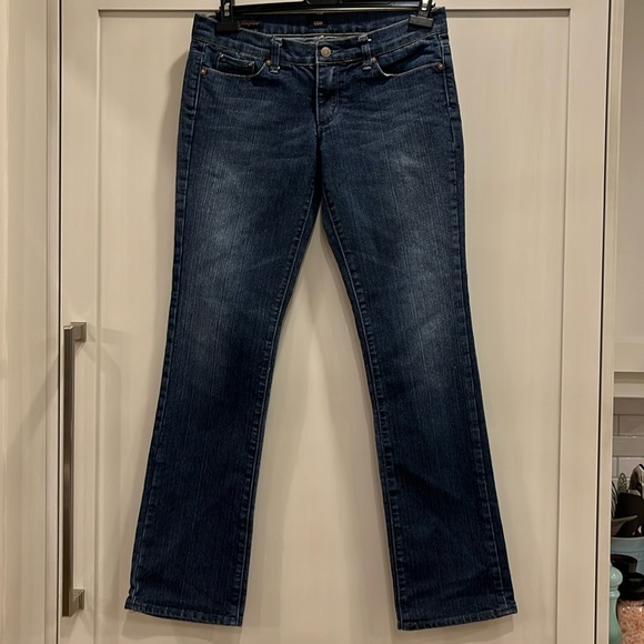 Citizens of Humanity Amber Stretch High Rise Bootcut blue cotton blend jeans - Picture 4 of 16